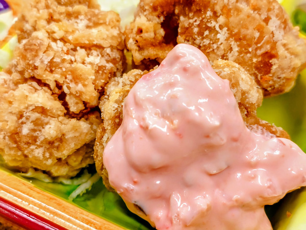 自慢の鶏唐揚げ